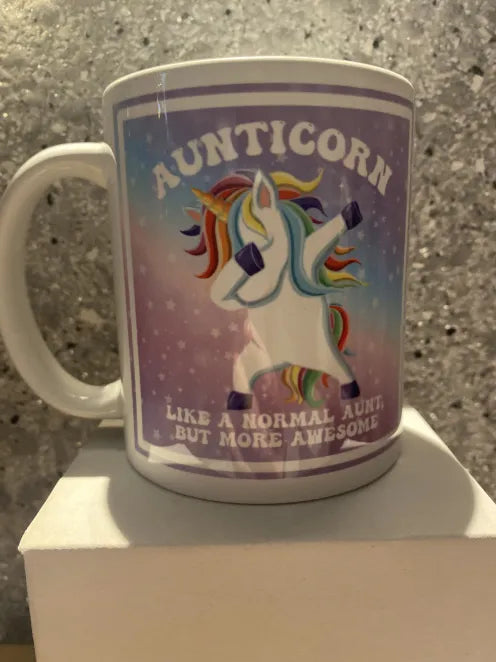 AUNTICORN MUG