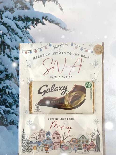 Personalised Galaxy A4 Card