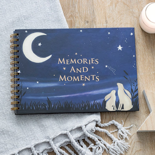 LOOK AT THE STARS MEMORIES & MOMENTS BABY BOOK