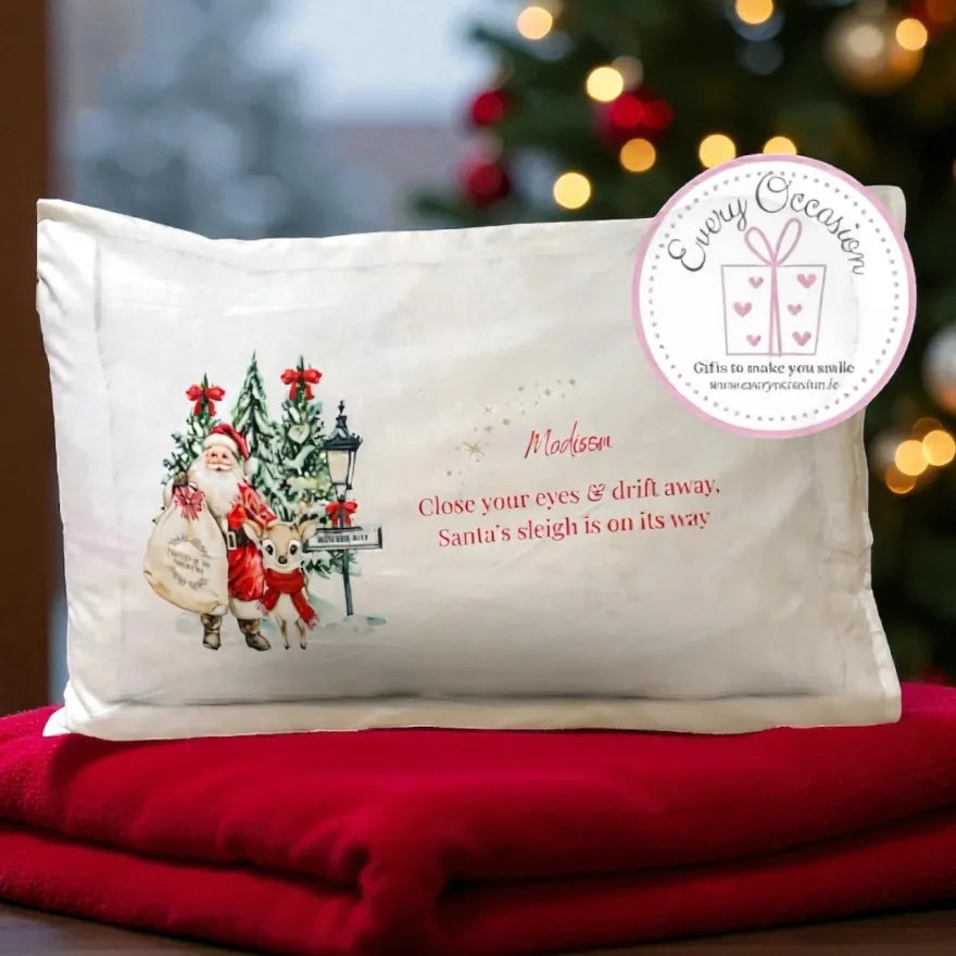 Christmas Eve Pillowcase