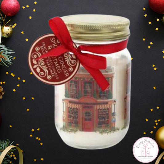 CHRISTMAS TOY SHOP CANDLE JAR