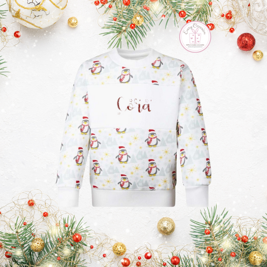 Christmas Penguin Sweatshirt