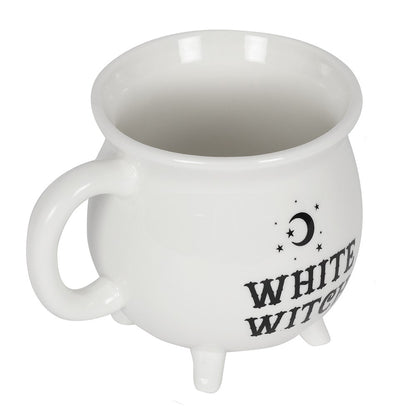 CAULDRON MUG - WHITE WITCH