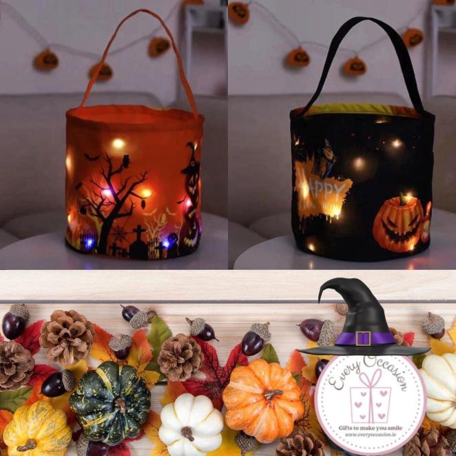 SPOOKY HALLOWEEN TREAT BAG - Personalised