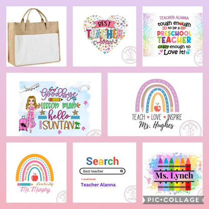 Canvas Bag for Teacher