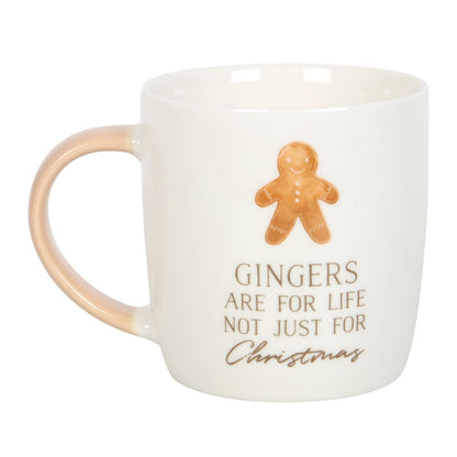 GINGERS ARE FOR LIFE MUG