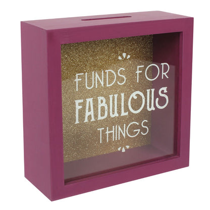 FABULOUS THINGS MONEY BOX