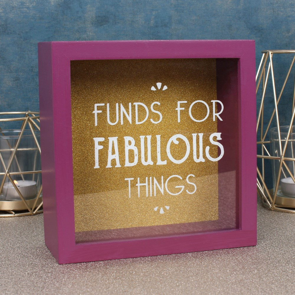 FABULOUS THINGS MONEY BOX