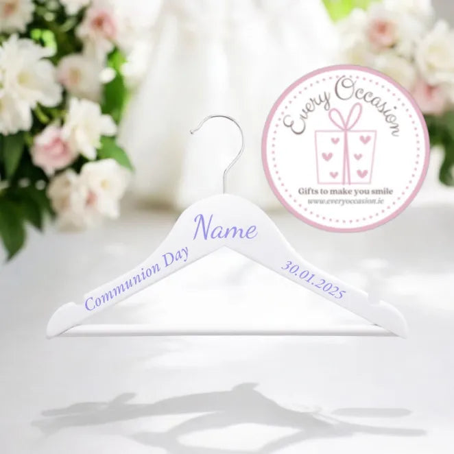 Personalised White Hanger