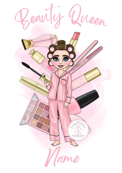 Beauty Queen Personalised Doll Bag