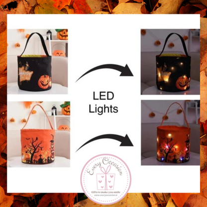 SPOOKY HALLOWEEN TREAT BAG - Personalised