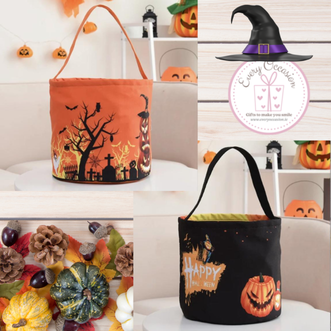 SPOOKY HALLOWEEN TREAT BAG - Personalised