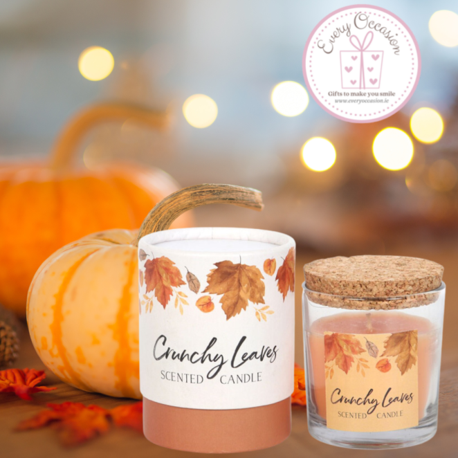 CRUNCHY LEAVES AUTUMN CANDLE