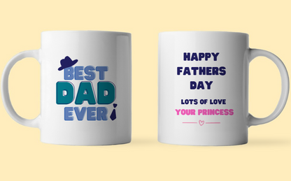 Fathers Day "Best Dad Ever" Mug